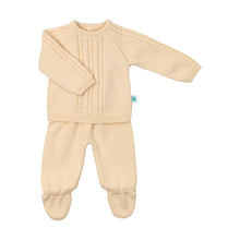 Load image into Gallery viewer, Baby Cotton Knitted Sweater and Pants Set
