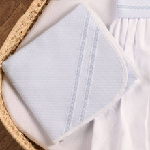 Load image into Gallery viewer, Boys Blue Quilted Cotton Blanket
