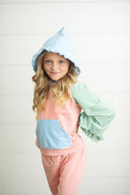 Load image into Gallery viewer, Pastel Hooded Ruffle Pocket Set
