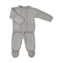 Load image into Gallery viewer, Baby Cotton Knitted Sweater and Pants Set
