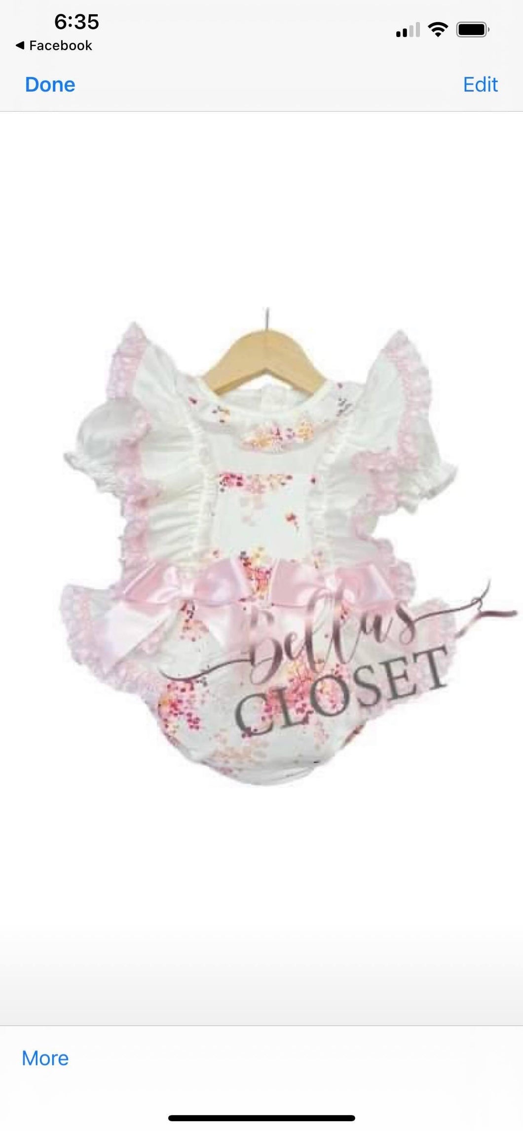 Floral bubble set
