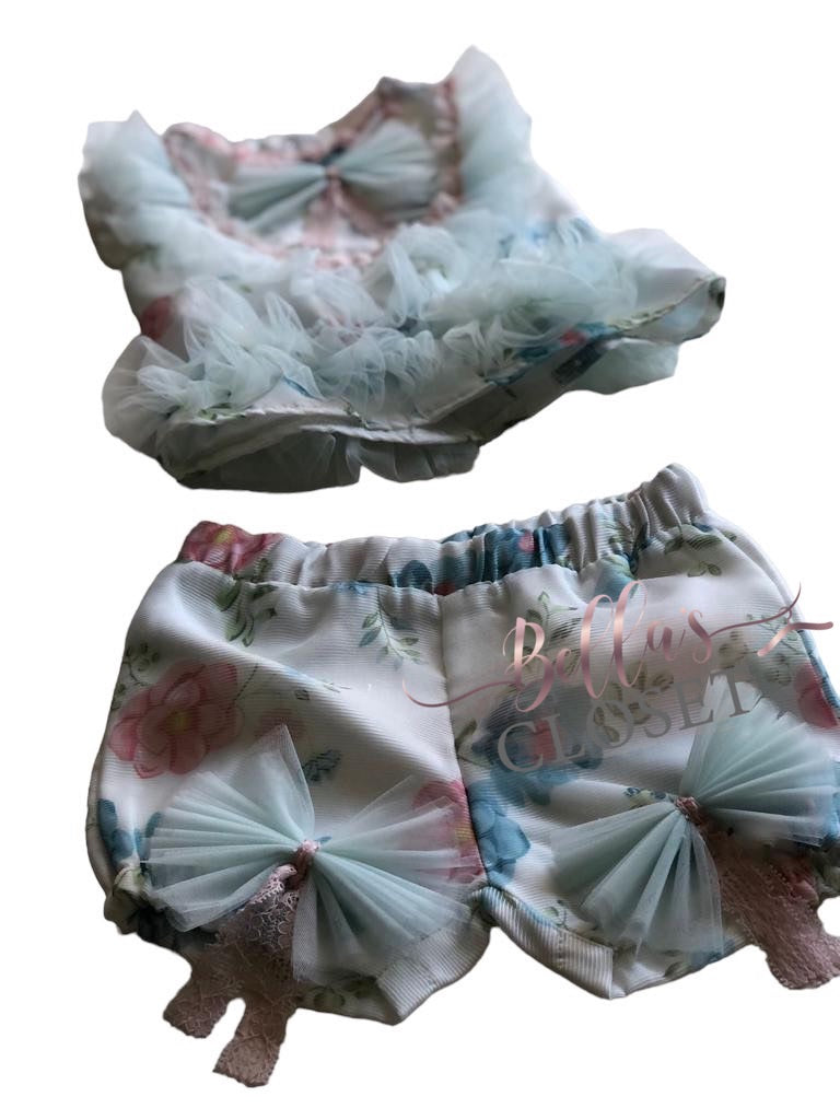 MyDaria Blue Flora Setl