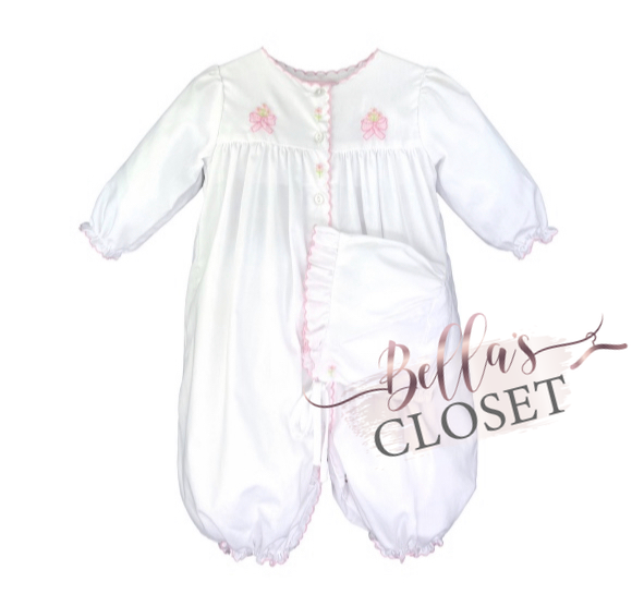 Girls bow gown/longall