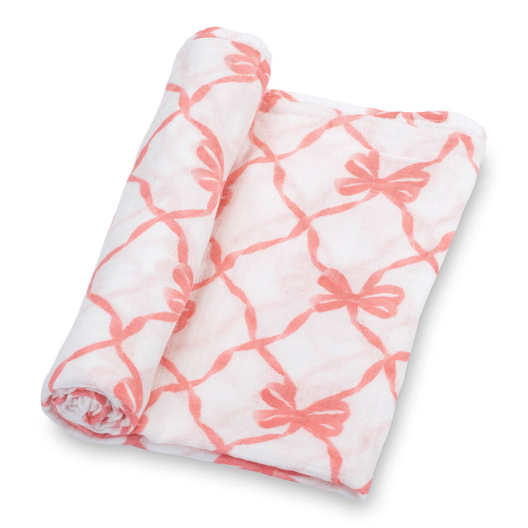 Beautiful Bows & On Point Baby Swaddle Blankets