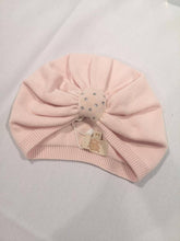 Load image into Gallery viewer, Pink Cotton Blend Diamonte Turban
