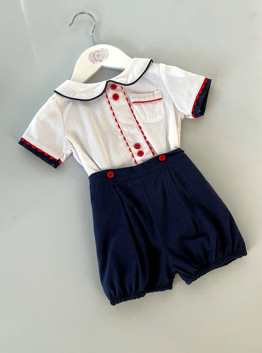 BEAU KID 2PC SET - NAVY