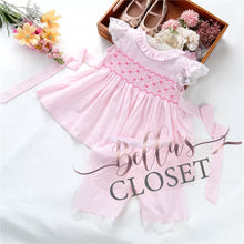Load image into Gallery viewer, European Smocked Pajamas
