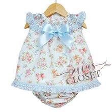 Load image into Gallery viewer, Blue Floral Dress
