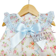 Load image into Gallery viewer, Blue Floral Dress
