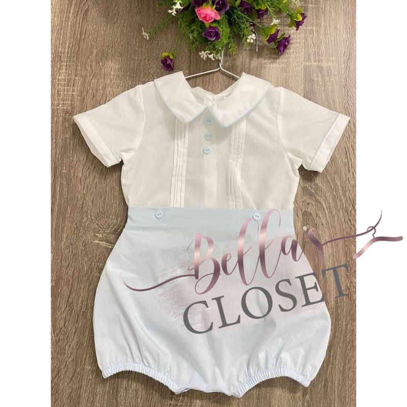 Blue Boys Buster Suit
