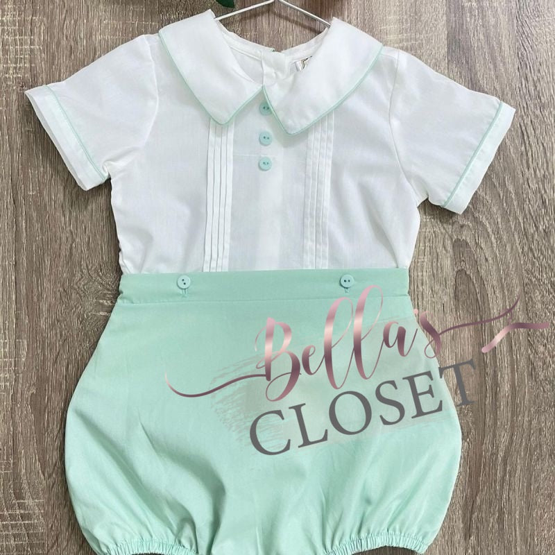 Boys Mint Buster Suit